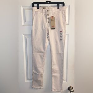 Levi’s Junior’s Jeans Size 4 (W27/L30) 311 Shaping Skinny-Cream-New with Tags